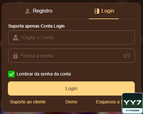yy7.com - acessar sua conta agora